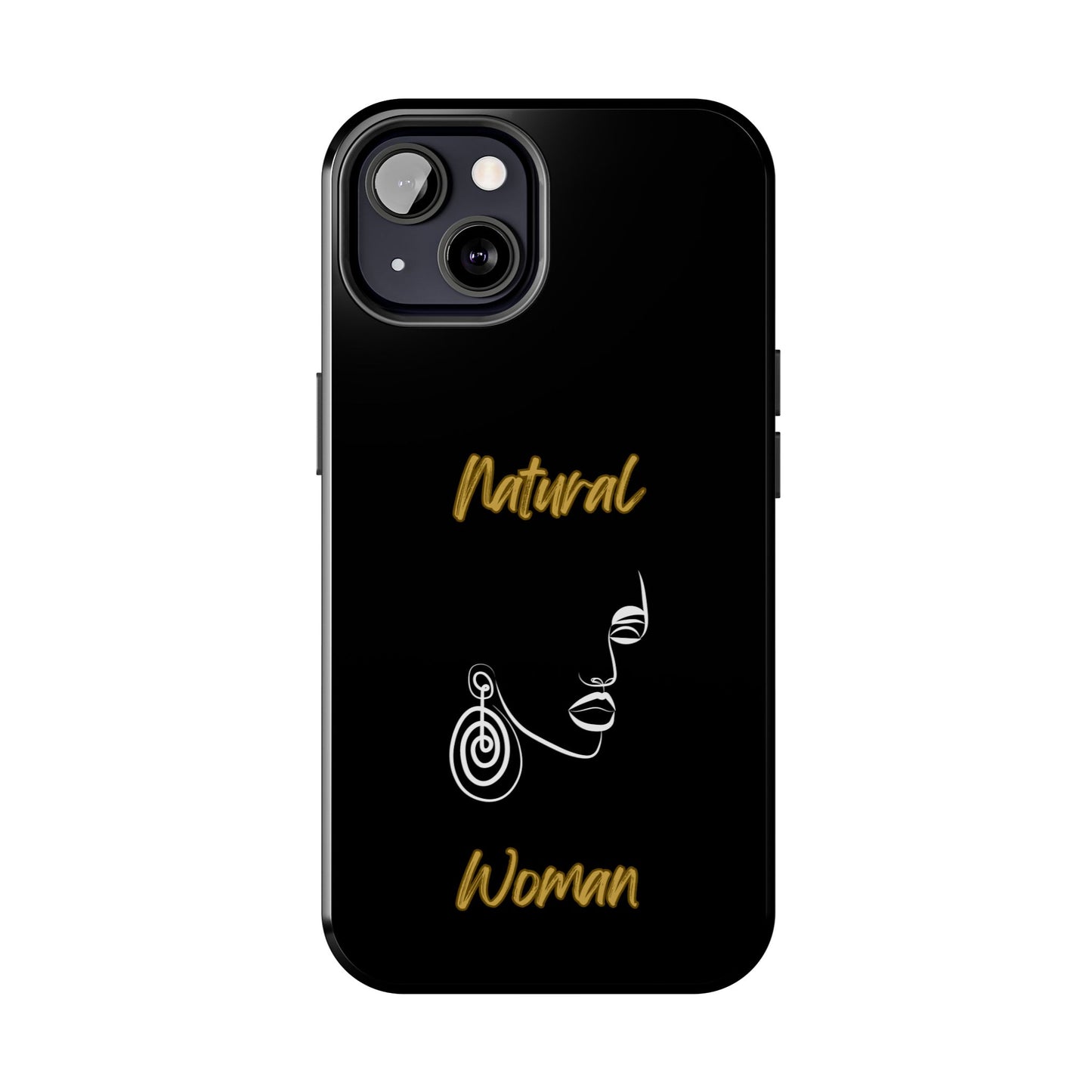 Natural Woman Music In My Soul (WL)Tough Phone Cases BLACK
