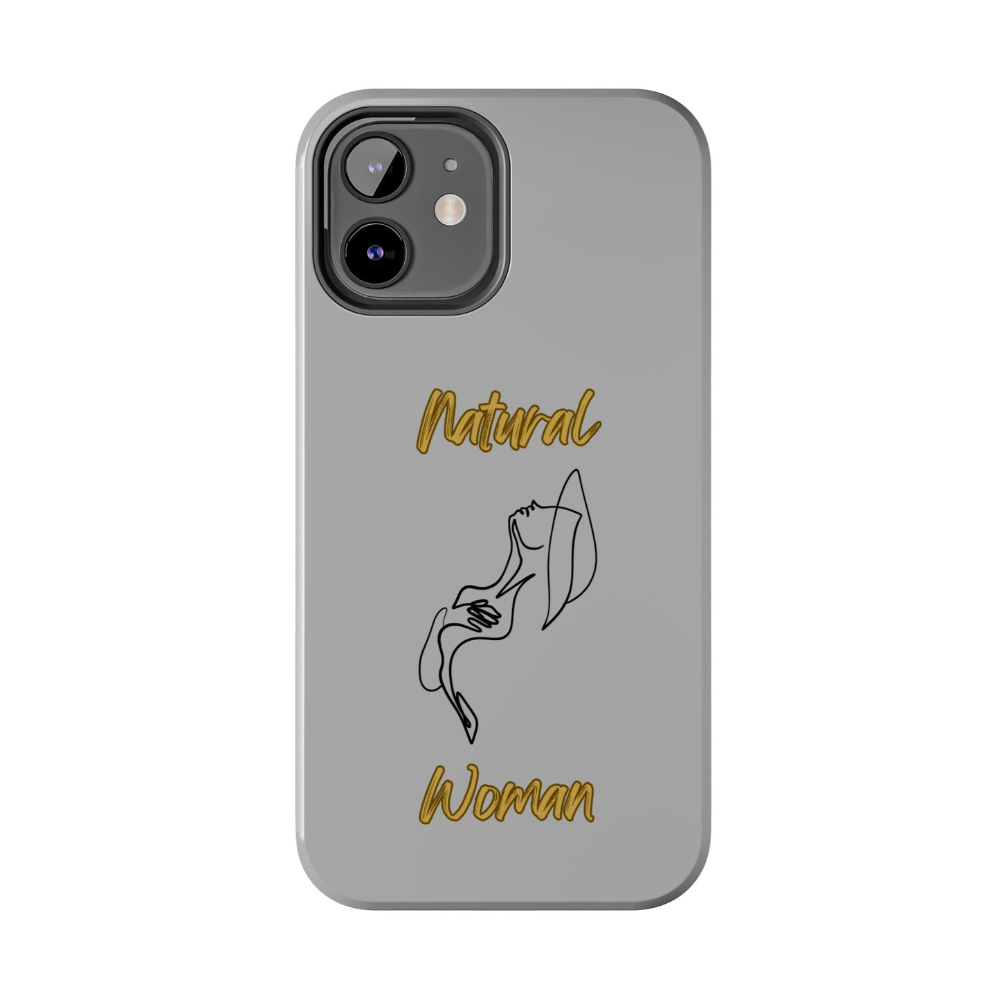 Natural Woman Free (BL)Tough Phone Cases LIGHT GREY