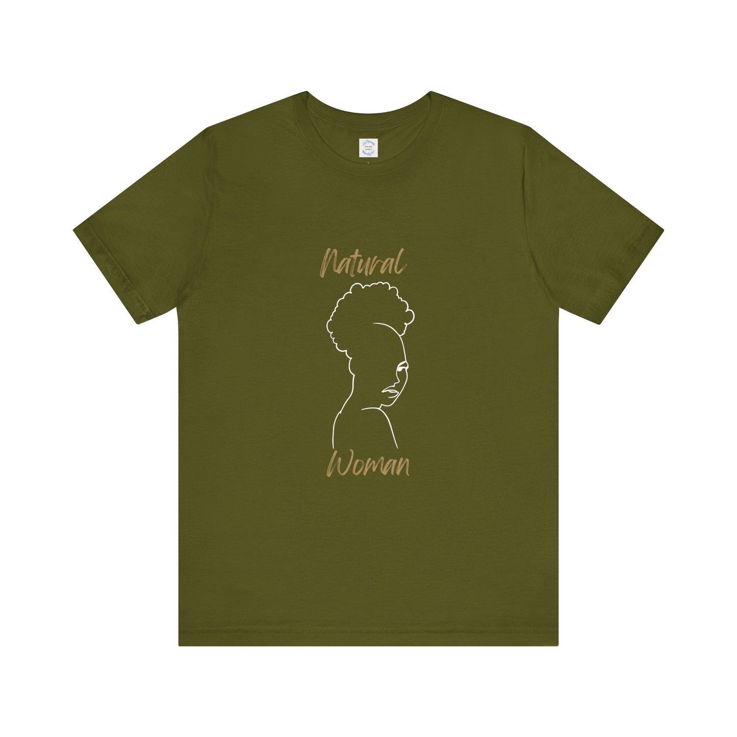 Natural Woman Twist Afro (WL) Short Sleeve T-Shirt