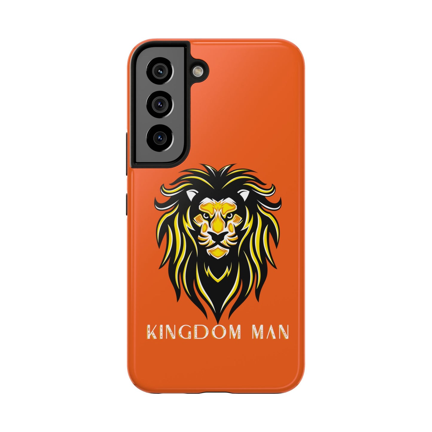 Kingdom Man (White-Gold Label) Tough Phone Case ORANGE