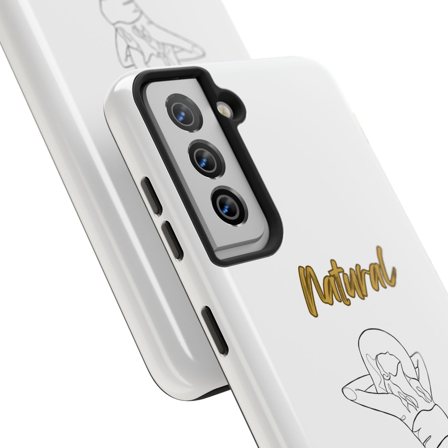 Natural Woman Sun Fun (BL)Tough Phone Cases WHITE