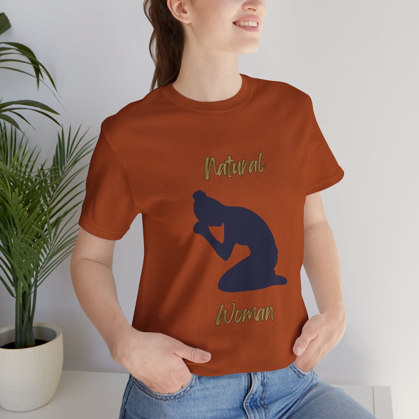 Natural Woman Pray (BL) Short Sleeve T-Shirt
