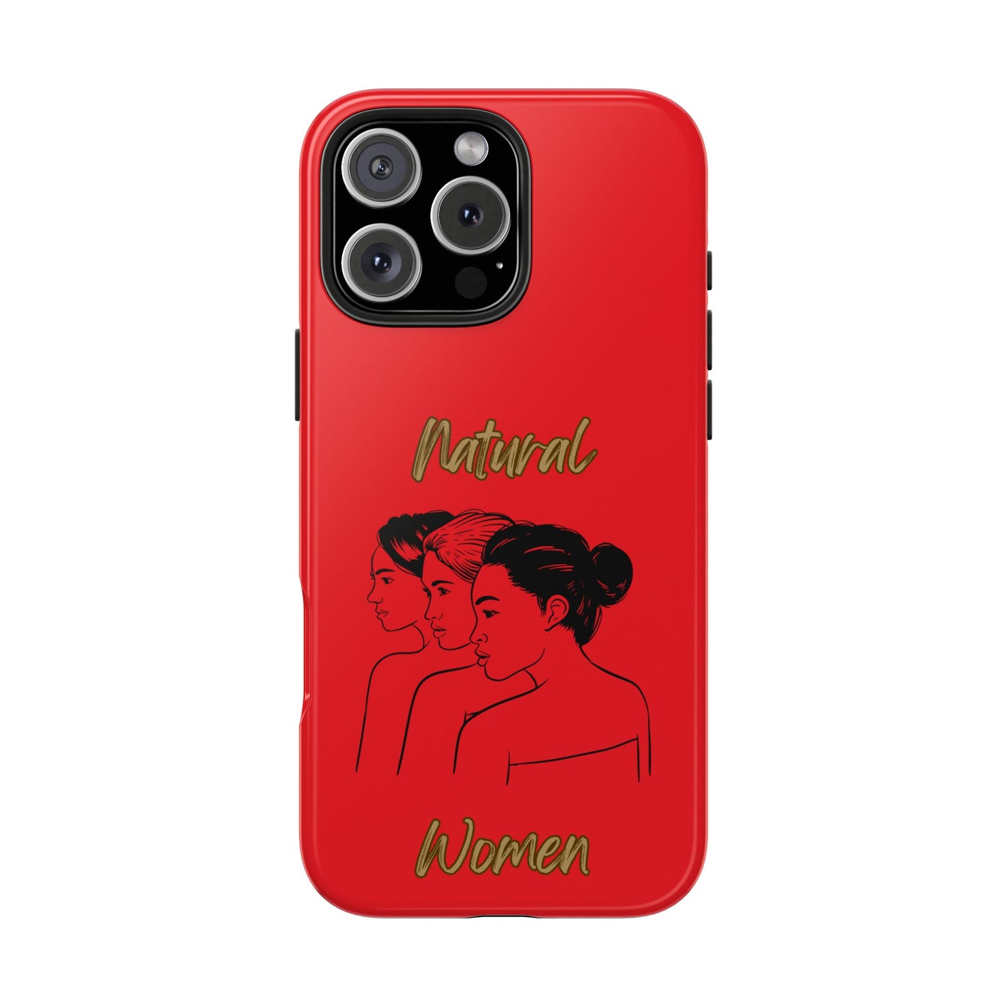 Natural Woman United Friends (BL)Tough Phone Cases RED