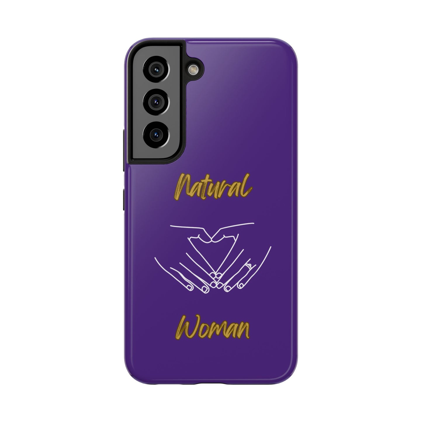 Natural Woman I Love You (WL)Tough Phone Cases PURPLE