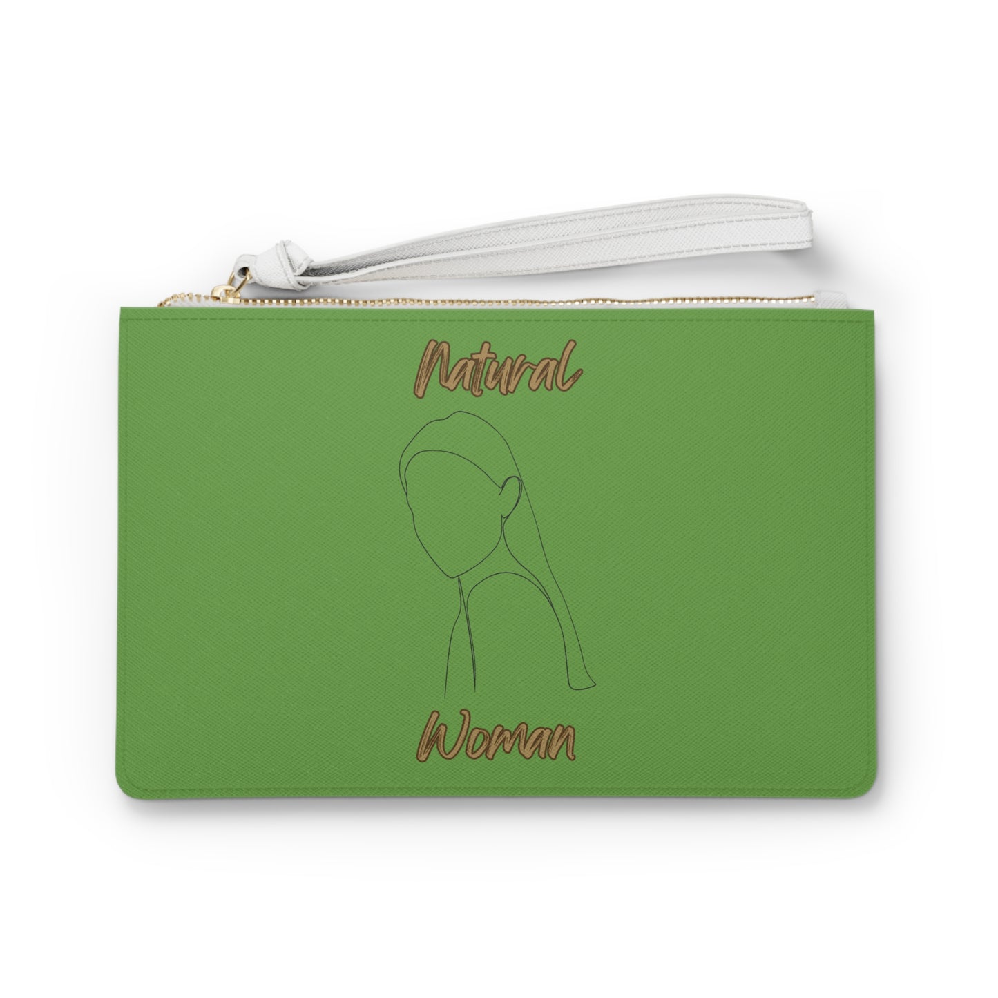 Natural Woman Tilted Look (BL) Clutch Bag GREEN
