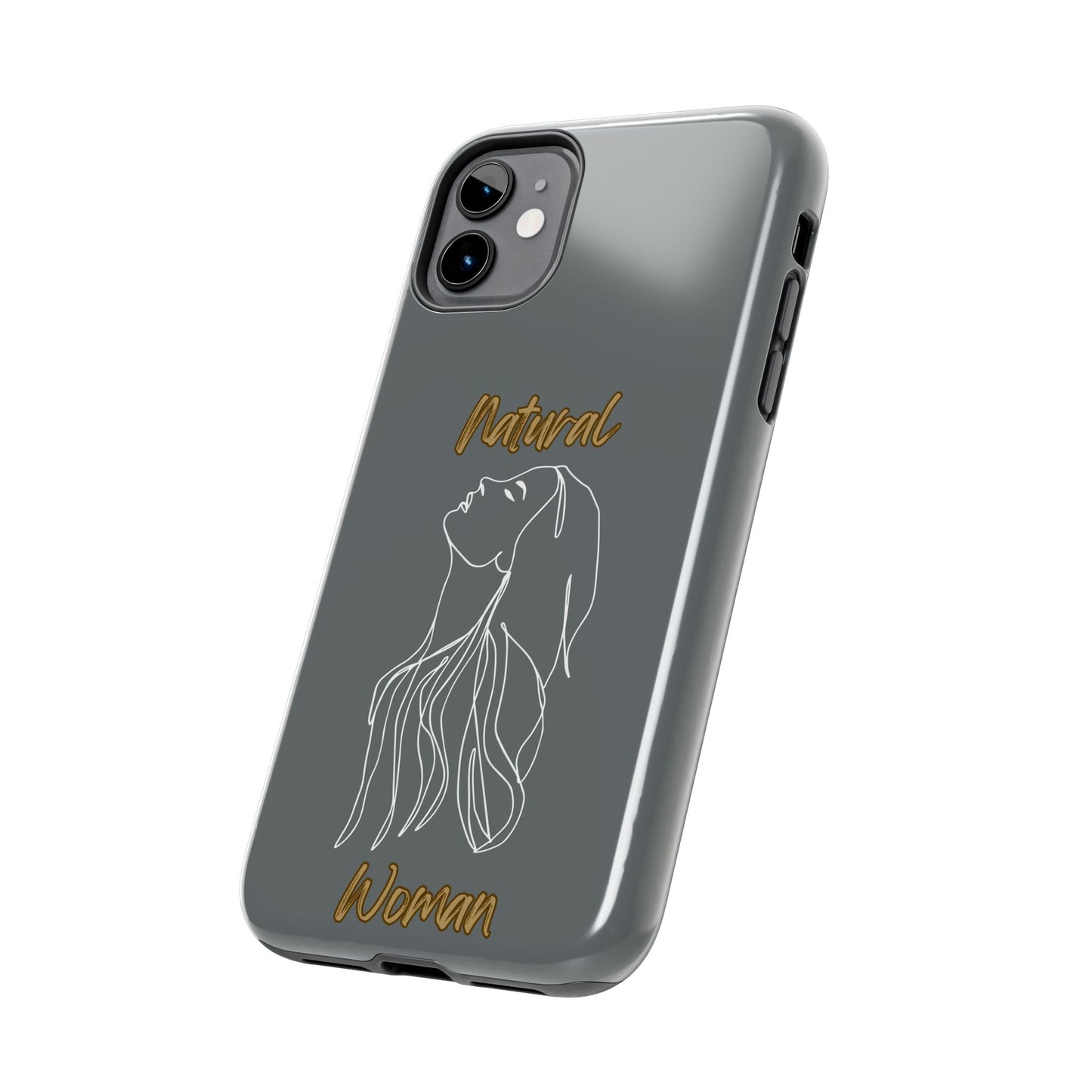 Natural Woman Appreciation (WL)Tough Phone Cases DARK GREY