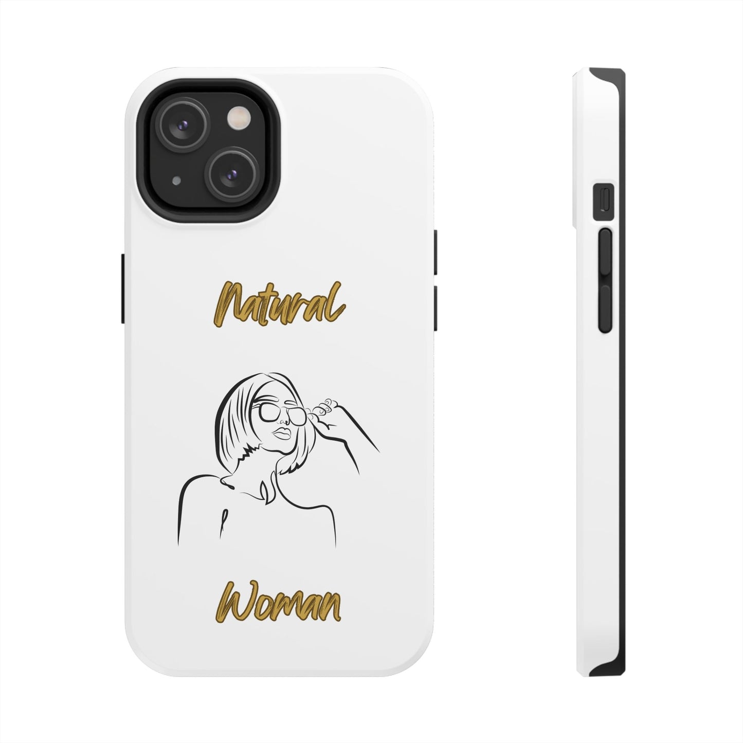 Natural Woman Bright Future (BL)Tough Phone Cases WHITE