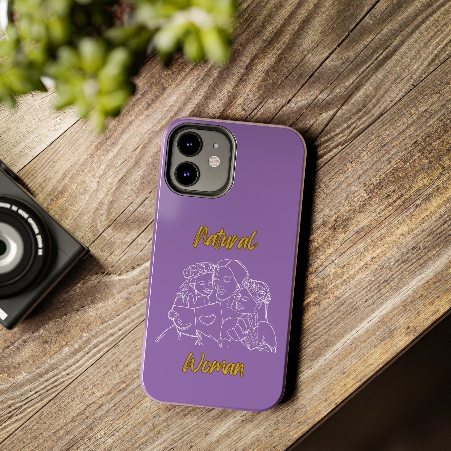 Natural Woman Me & My Girls (WL)Tough Phone Cases LIGHT PURPLE