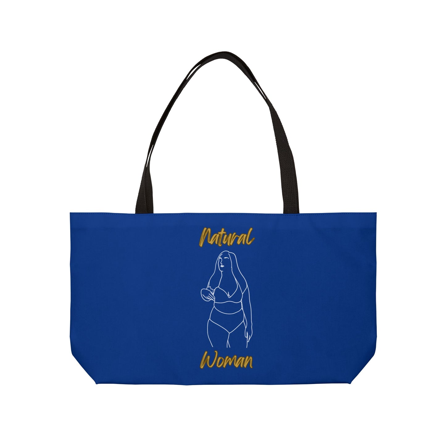 Natural Woman Full Beauty (WL) Weekender Tote Bag DARK BLUE