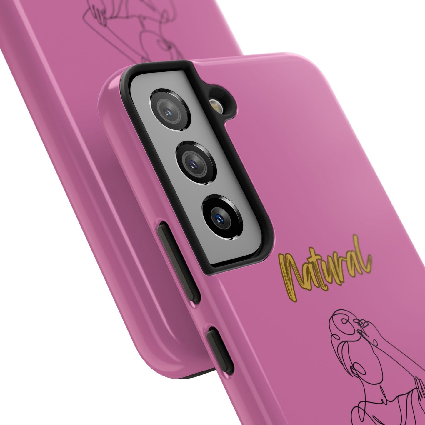 Natural Woman Style (BL)Tough Phone Cases LIGHT PINK