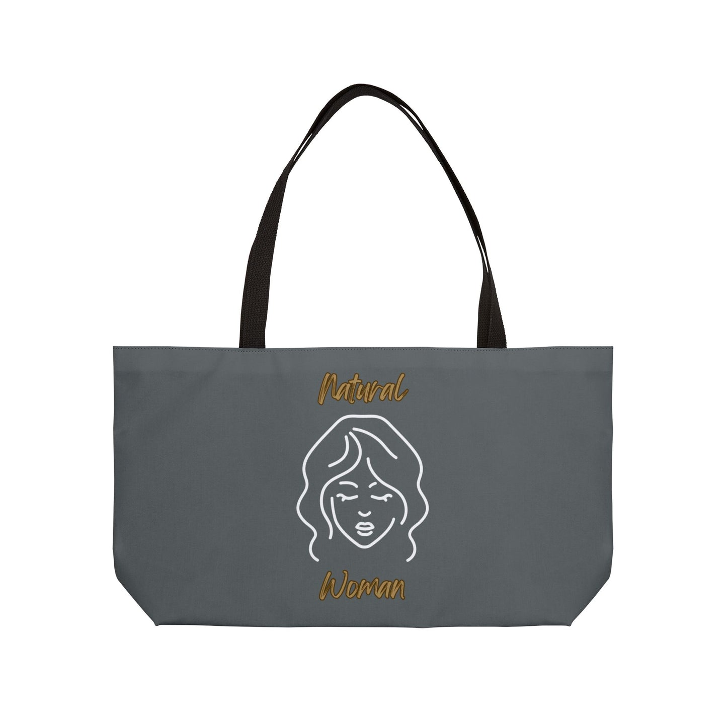 Natural Woman Modest (WL) Weekender Tote Bag DARK GREY