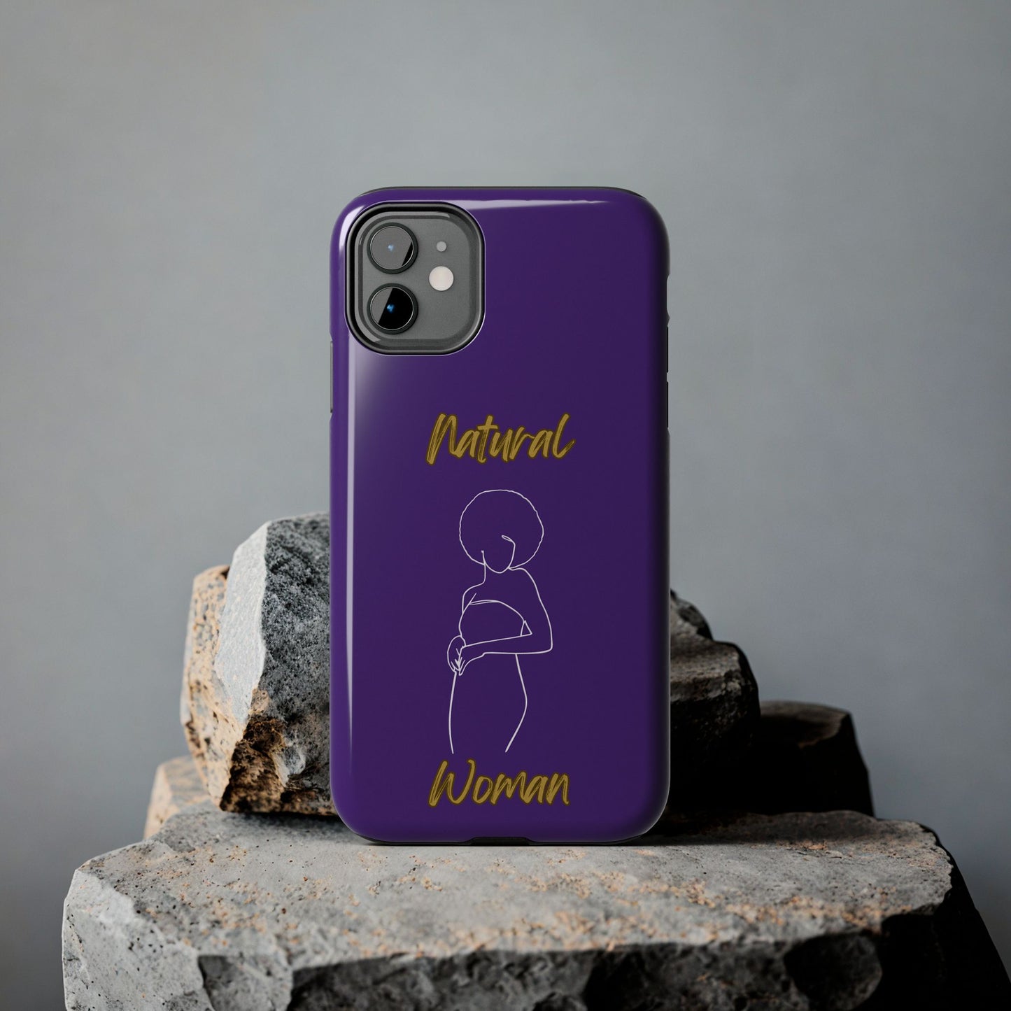 Natural Woman Sho Nuff (WL)Tough Phone Cases  PURPLE