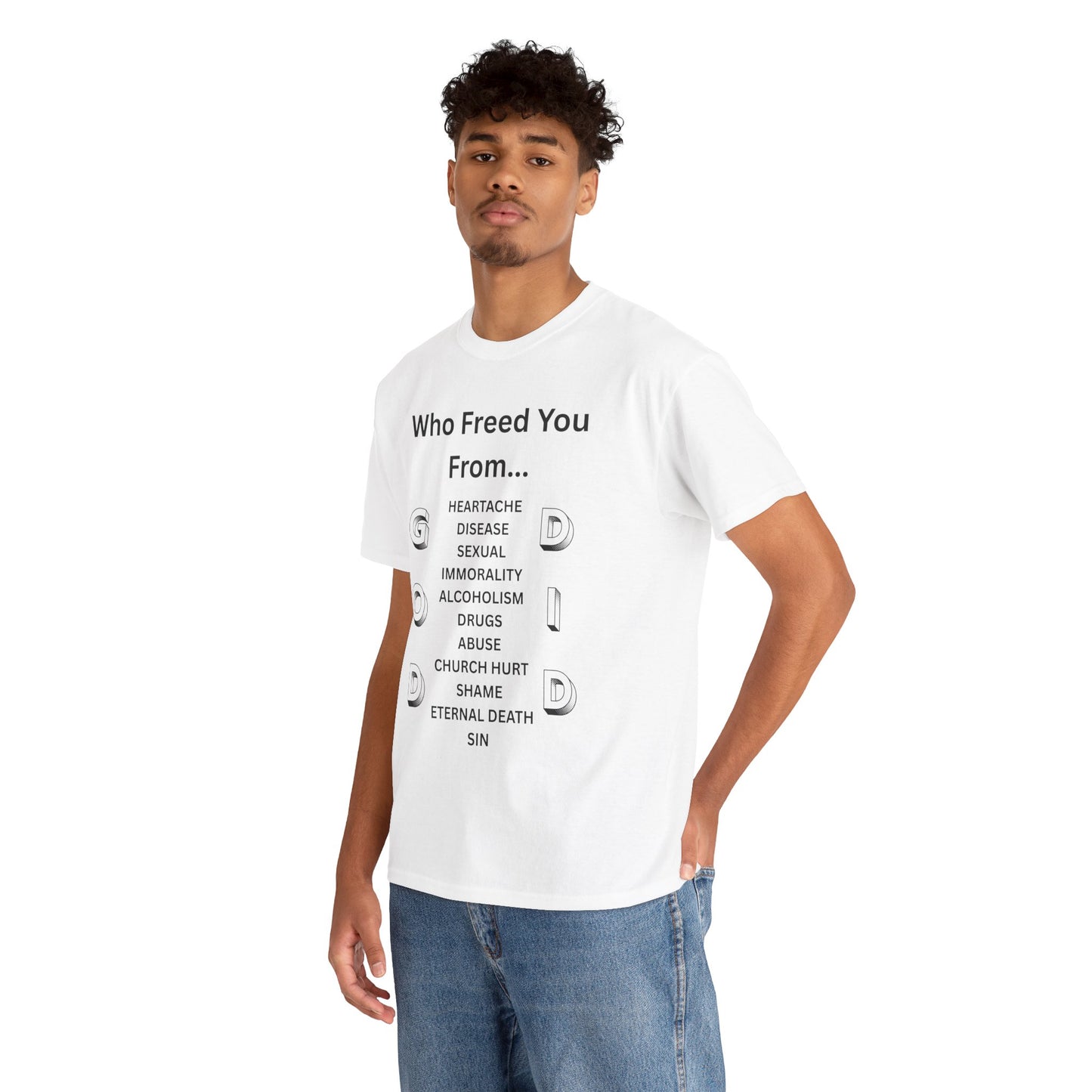 GOD DID Unisex T-shirt (BL)