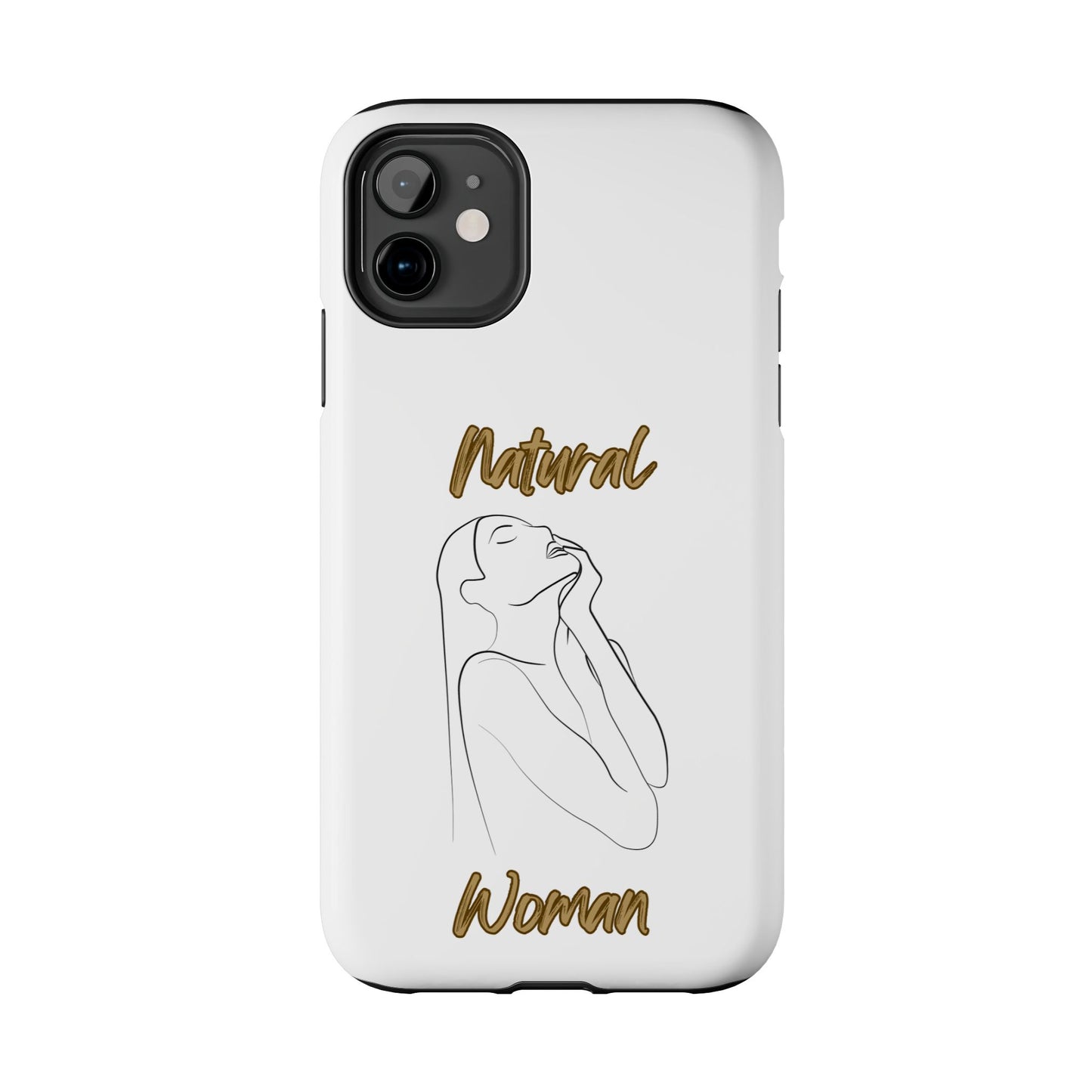 Natural Woman Thank You (BL) Tough Phone Cases WHITE