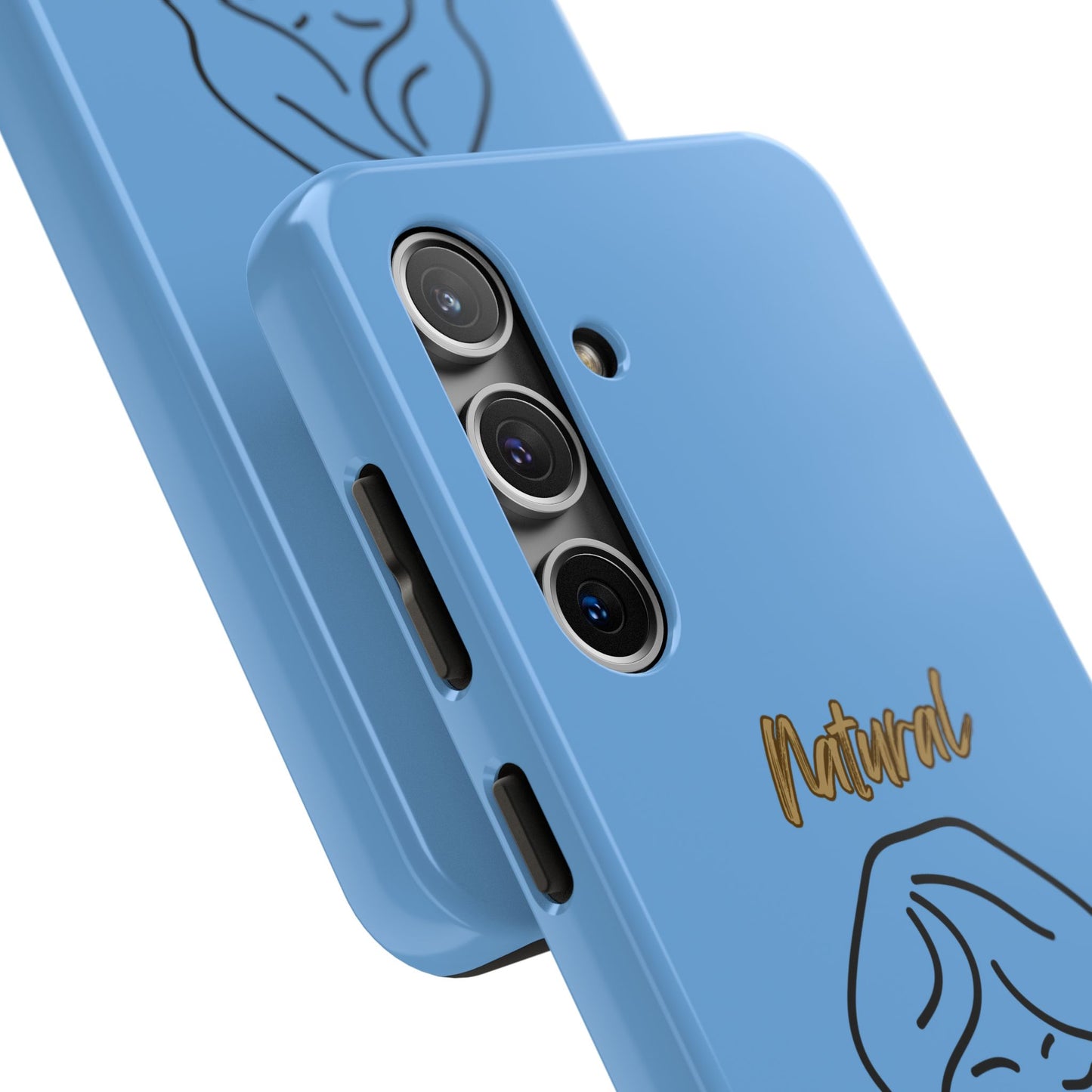 Natural Woman Modest (BL)Tough Phone Cases LIGHT BLUE
