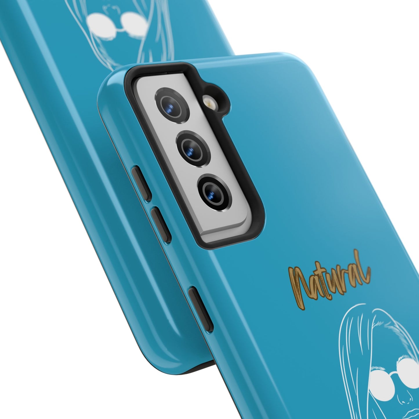 Natural Woman Shades (WL)Tough Phone Cases TURQUOISE
