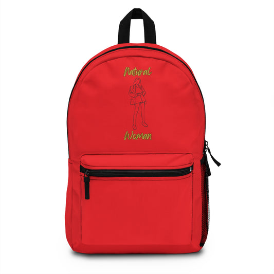 Natural Woman Casual (BL) Backpack RED