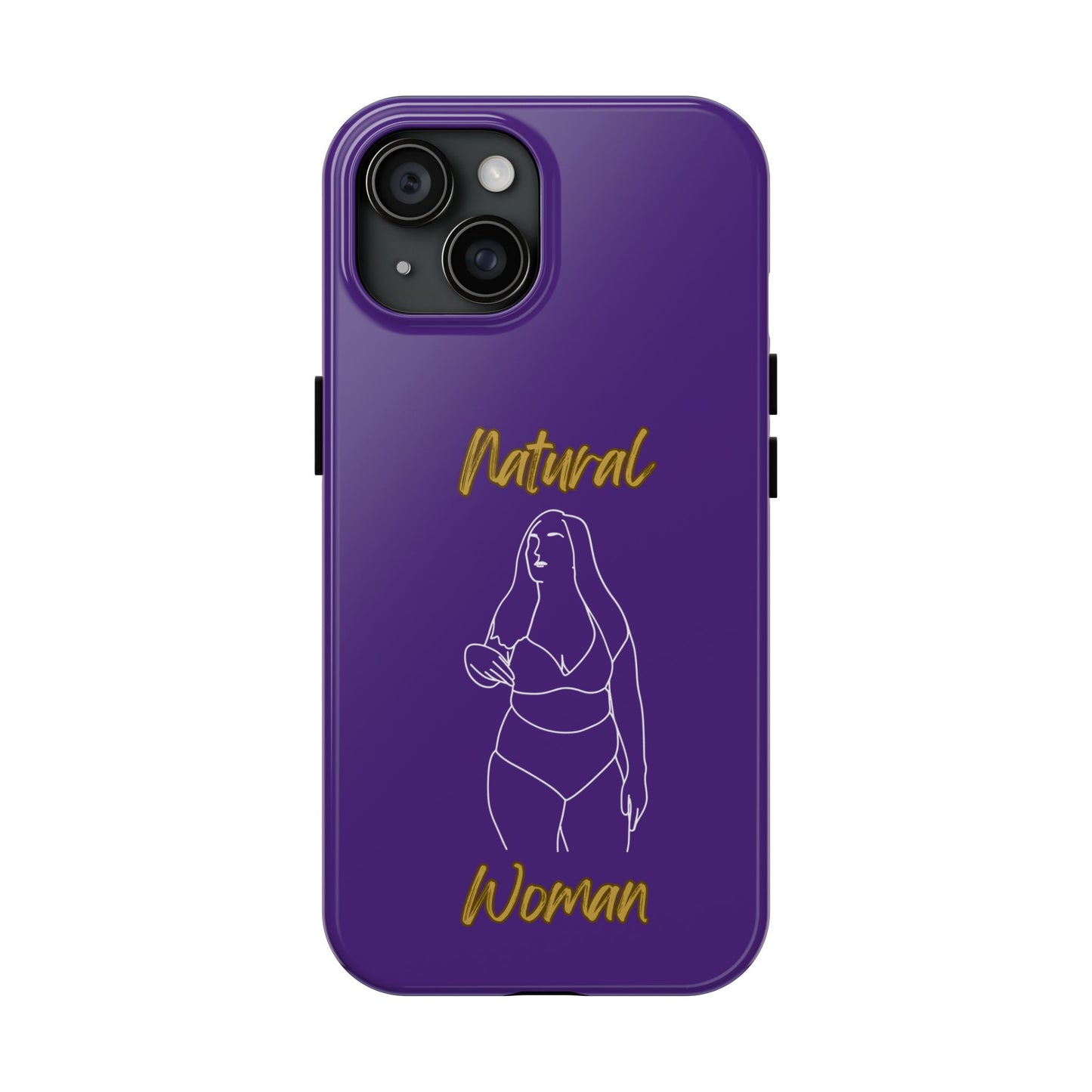 Natural Woman Full Beauty (WL)Tough Phone Cases PURPLE