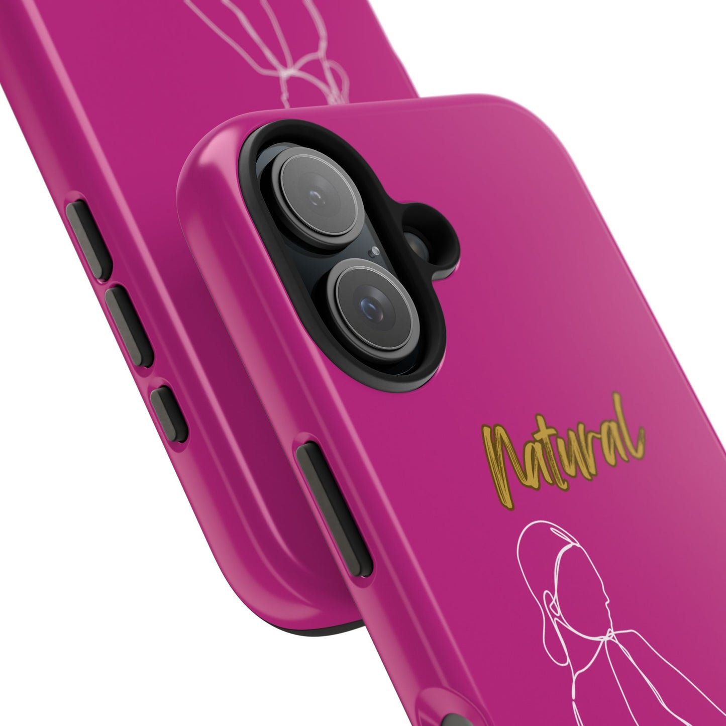 Natural Woman Hands Free (WL)Tough Phone Cases PINK