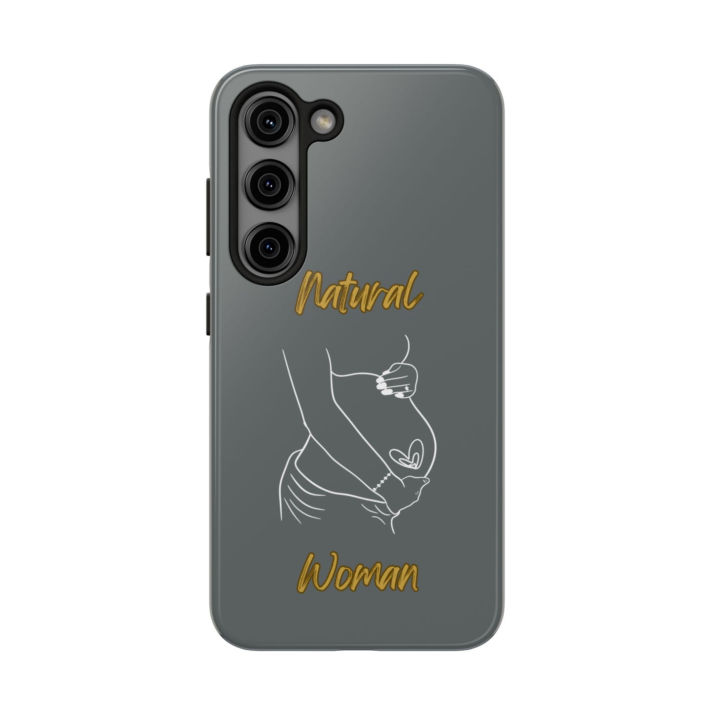 Natural Woman Loved In & Out (WL)Tough Phone Cases DARK GREY