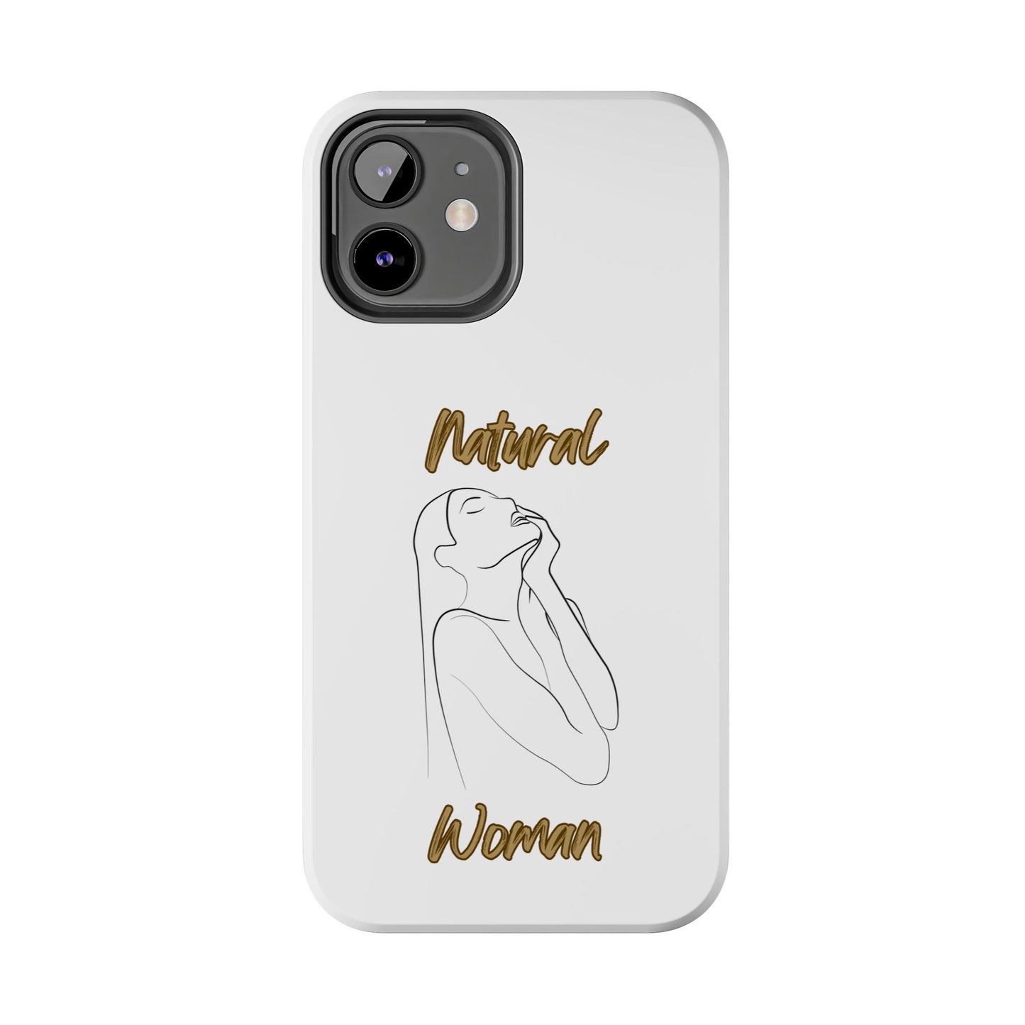 Natural Woman Thank You (BL) Tough Phone Cases WHITE