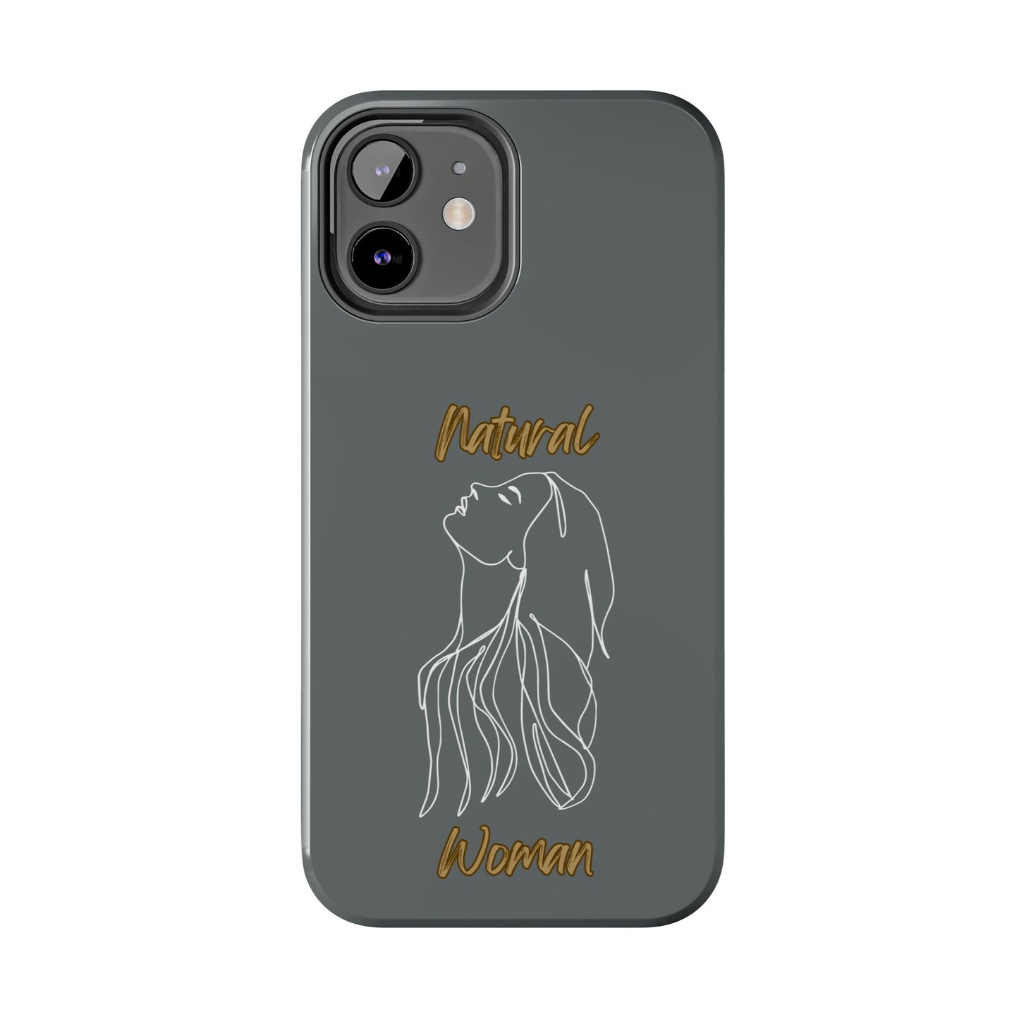 Natural Woman Appreciation (WL)Tough Phone Cases DARK GREY