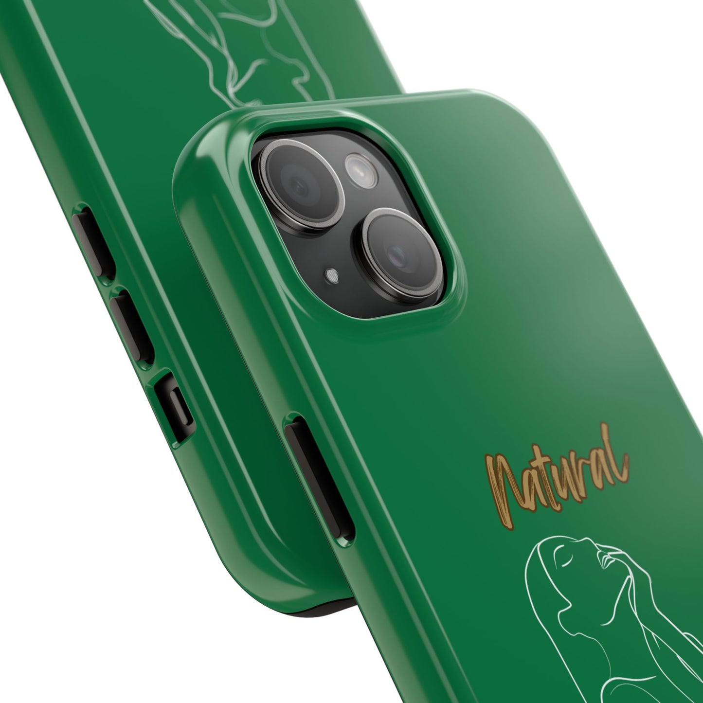 Natural Woman Thank You (WL) Tough Phone Cases DARK GREEN