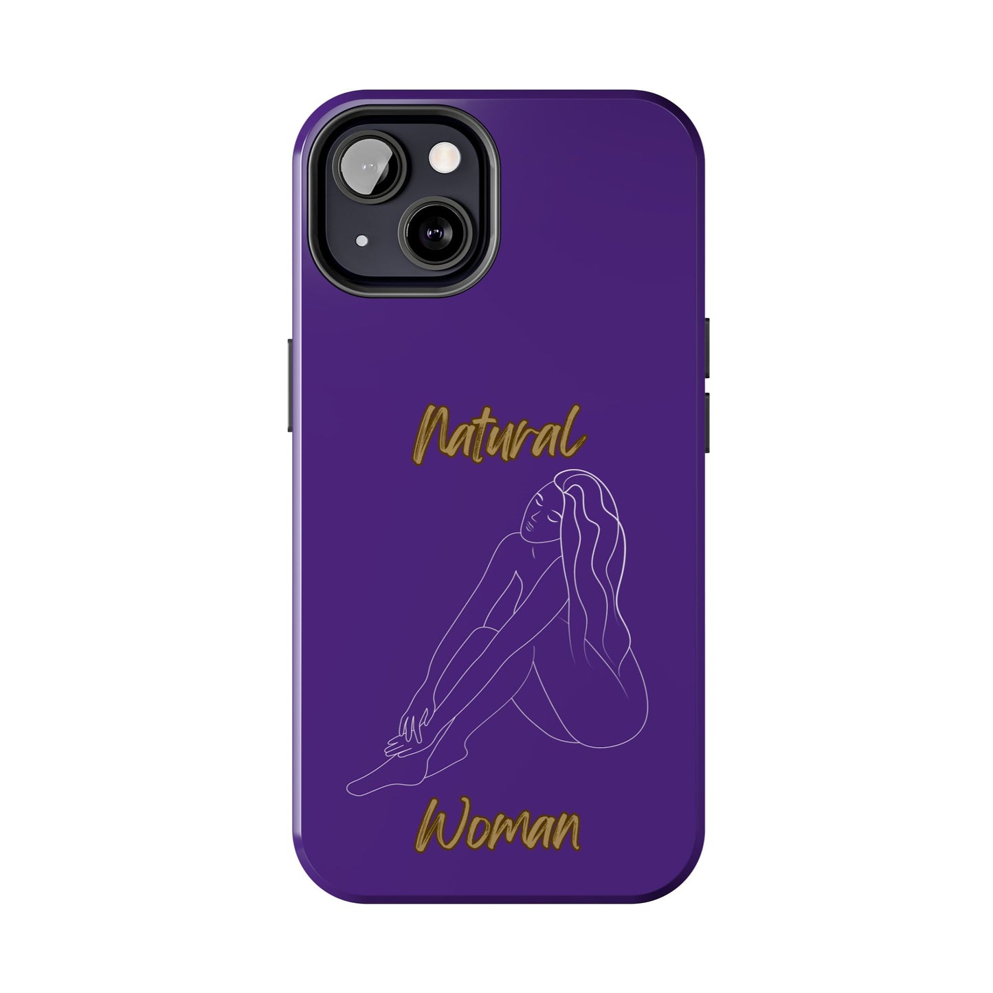 Natural Woman Beauty (WL) Tough Phone Cases PURPLE