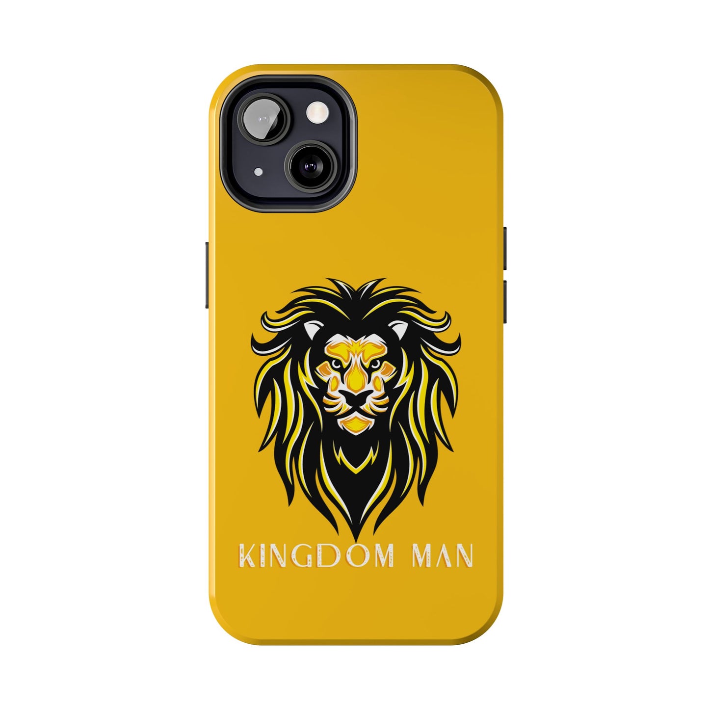 Kingdom Man (White-Gold Label) Tough Phone Case YELLOW