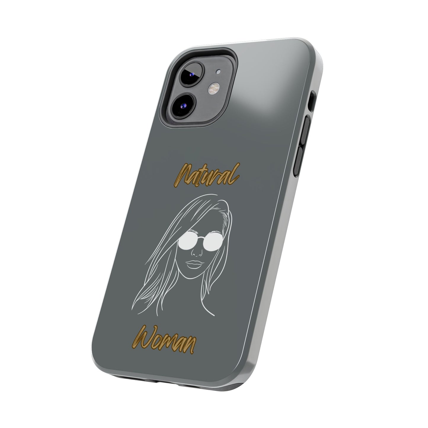 Natural Woman Shades (WL)Tough Phone Cases DARK GREY