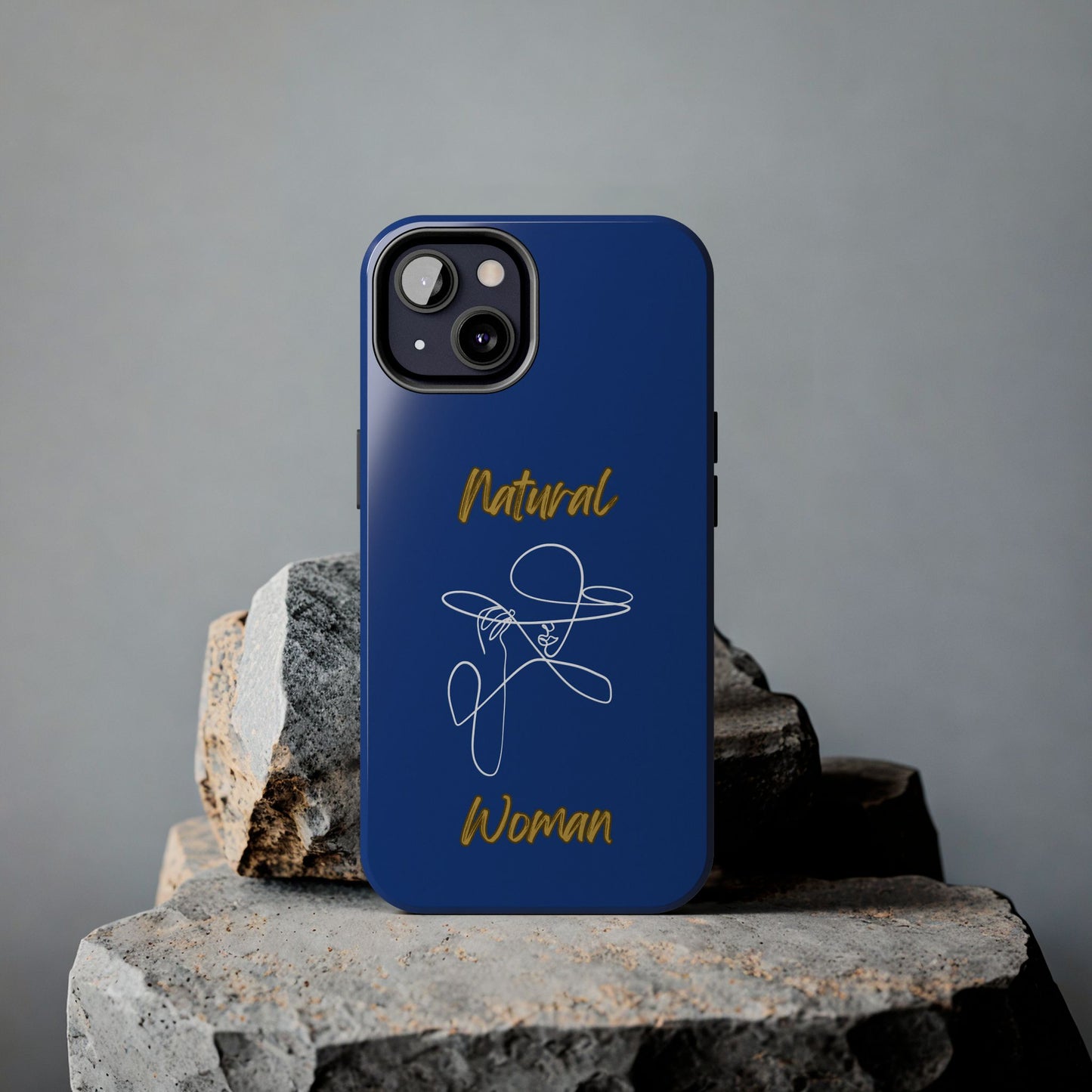 Natural Woman An Original (WL)Tough Phone Cases DARK BLUE