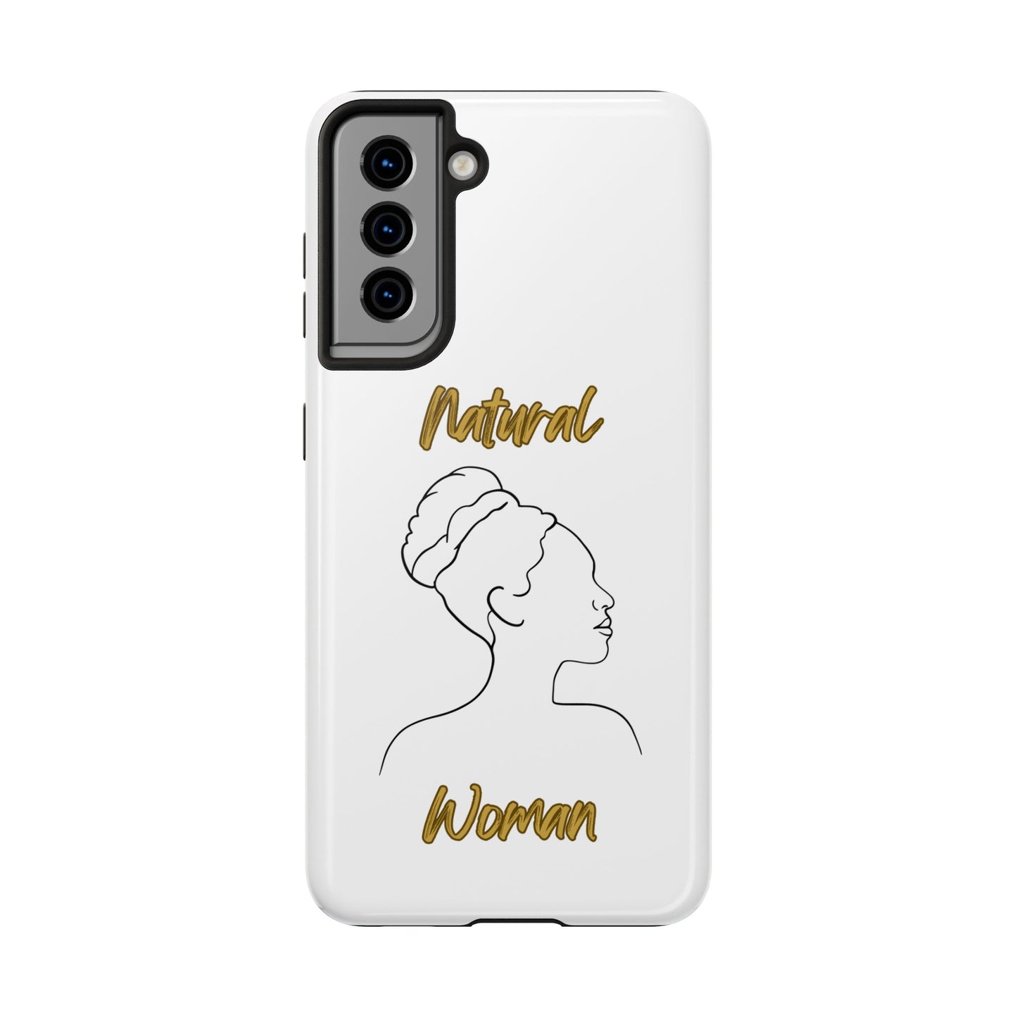 Natural Woman Mixed (BL)Tough Phone Cases WHITE
