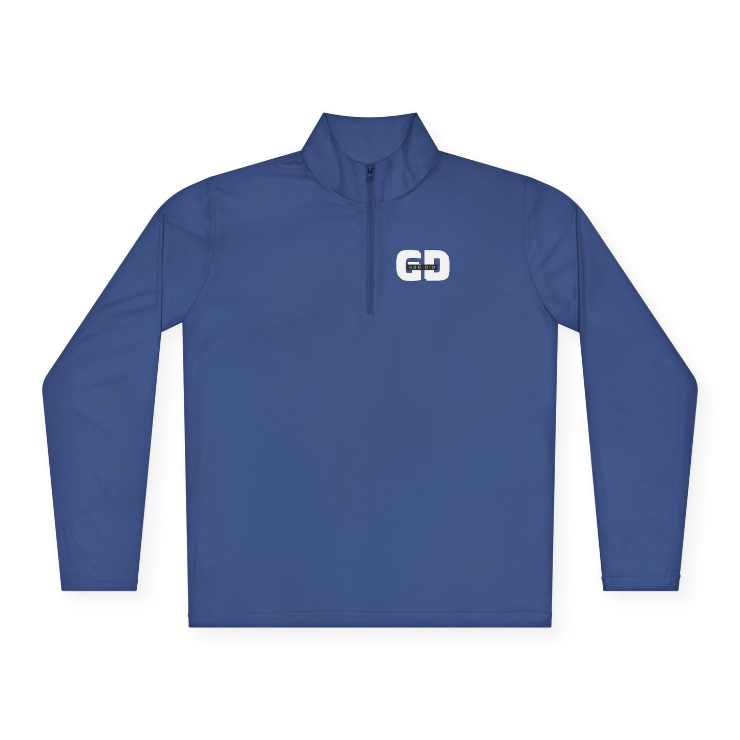 "GOD DID" Zip Pullover (WL)
