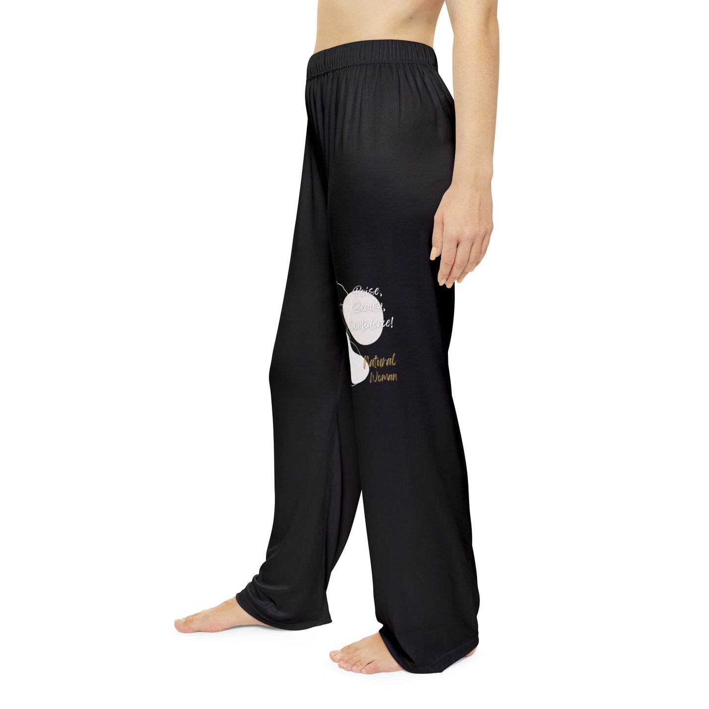 Natural Woman Puff (BL) Women's Pajama Pants BLACK