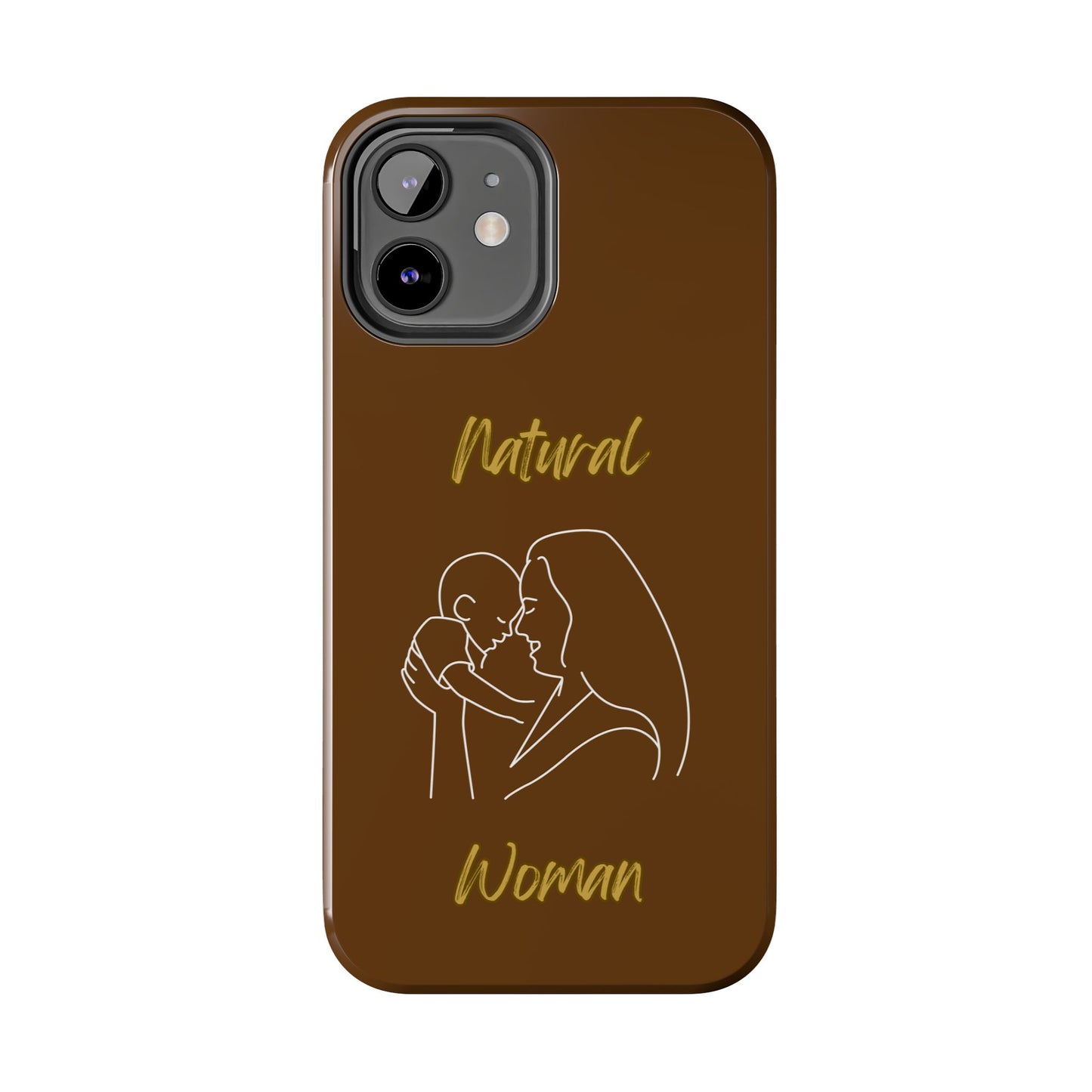 Natural Woman Joy (WL) Tough Phone Cases BROWN