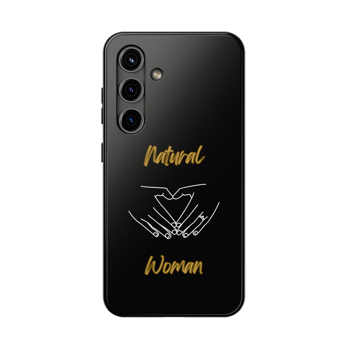 Natural Woman I Love You (WL)Tough Phone Cases BLACK