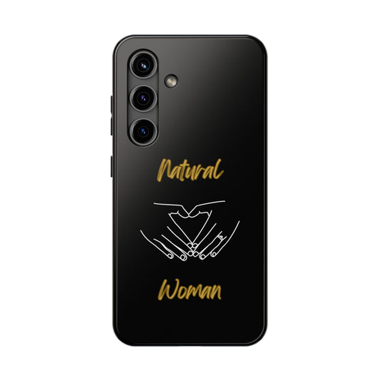 Natural Woman I Love You (WL)Tough Phone Cases BLACK