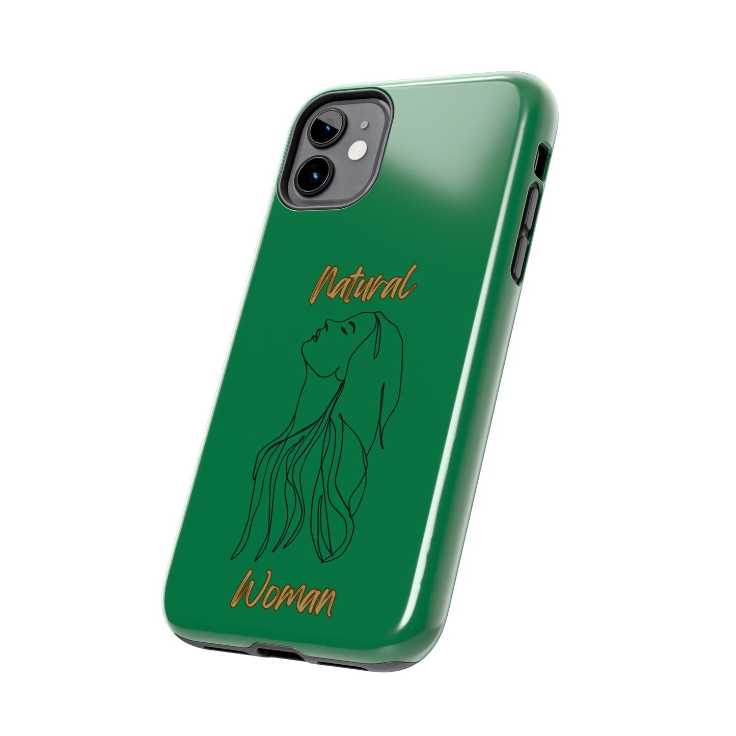 Natural Woman Appreciation (BL) Tough Phone Cases DARK GREEN