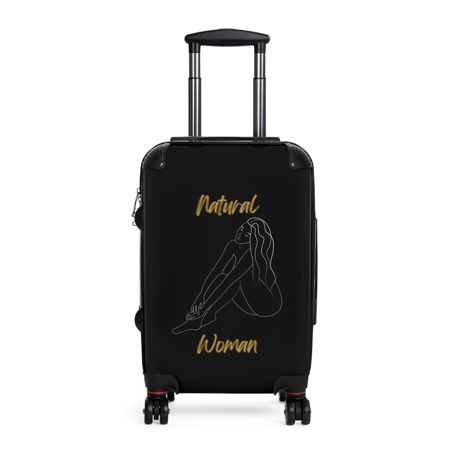 Natural Woman Beauty (WL) Suitcase BLACK