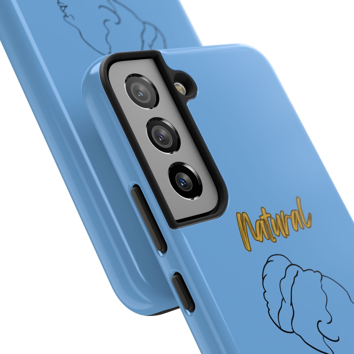 Natural Woman Mixed (BL)Tough Phone Cases LIGHT BLUE