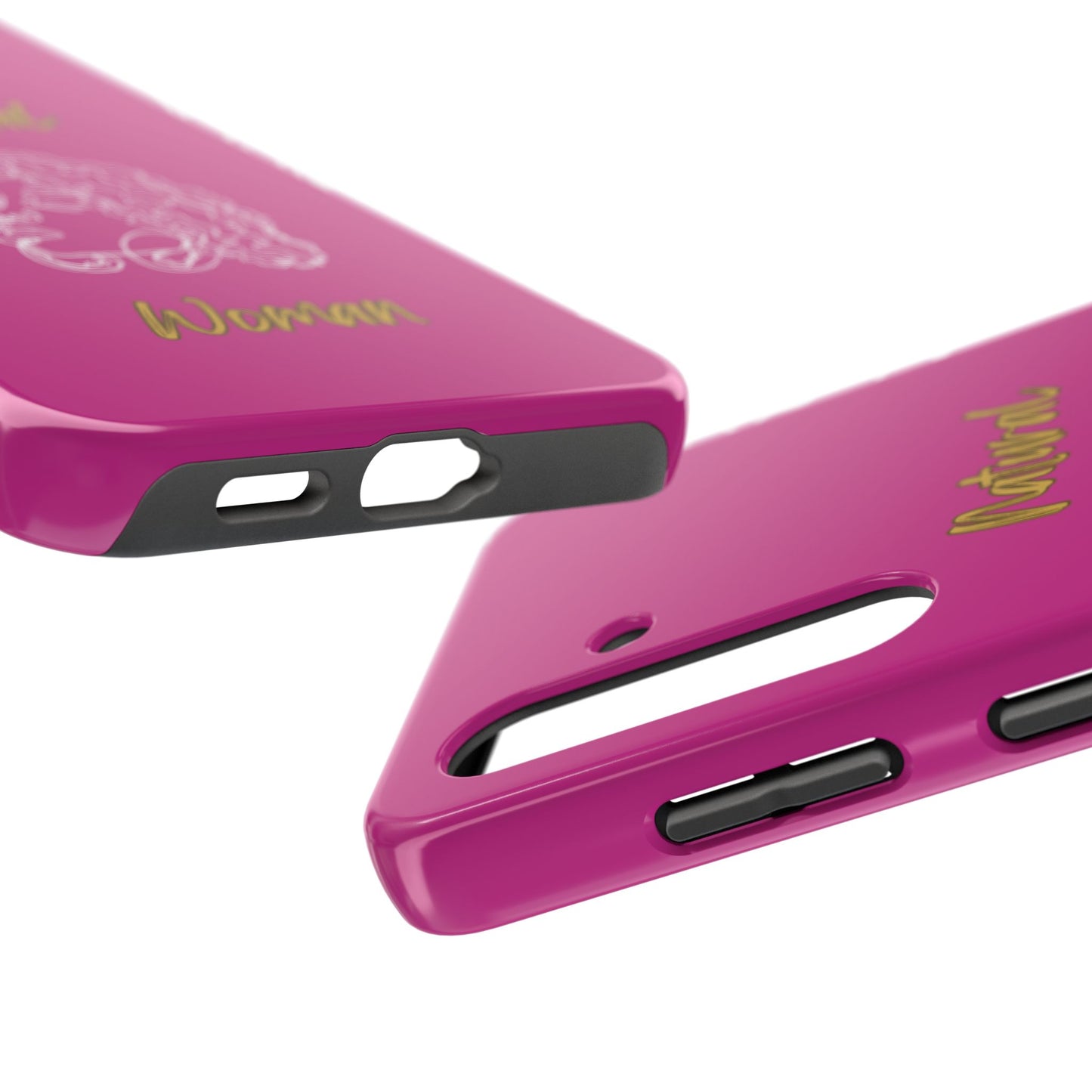 Natural Woman Naturally Me (WL)Tough Phone Cases PINK