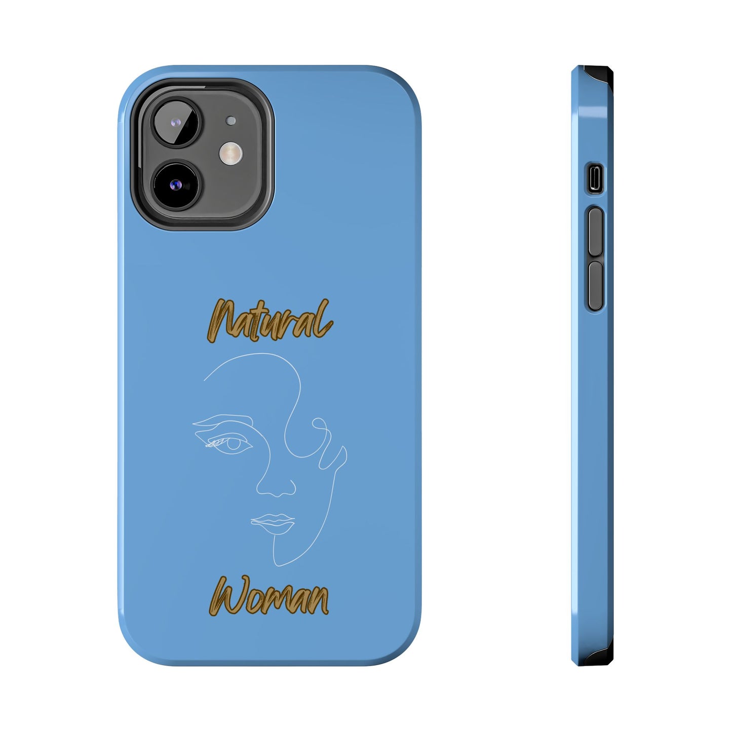 Natural Woman Looking (WL) Tough Phone Cases LIGHT BLUE