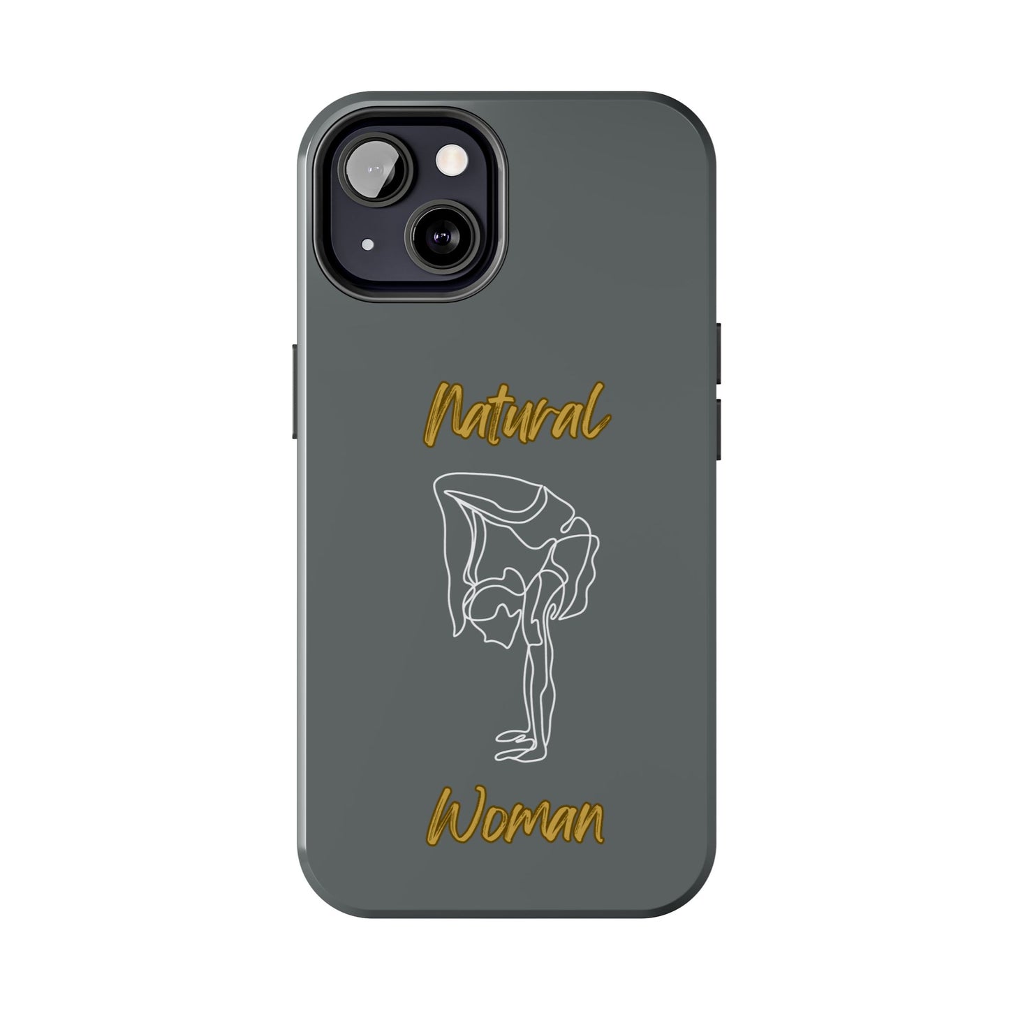 Natural Woman Flexible (WL)Tough Phone Cases DARK GREY