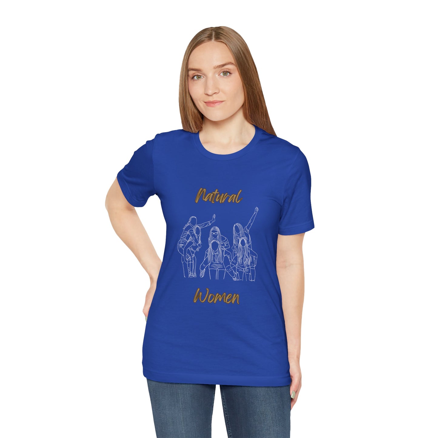 Natural Women Piggy Back (WL) Short Sleeve T-Shirt