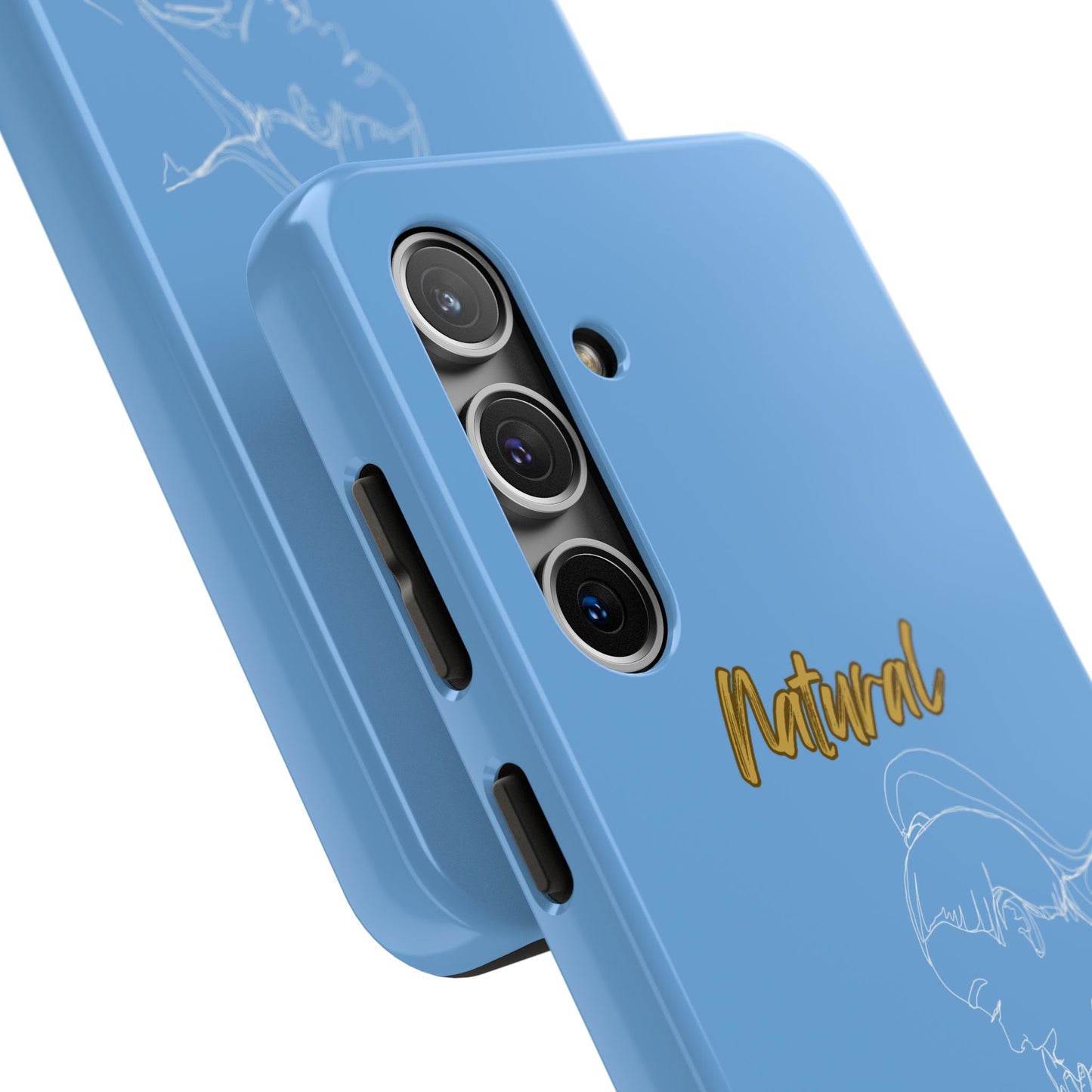 Natural Woman New Life (WL)Tough Phone Cases LIGHT BLUE