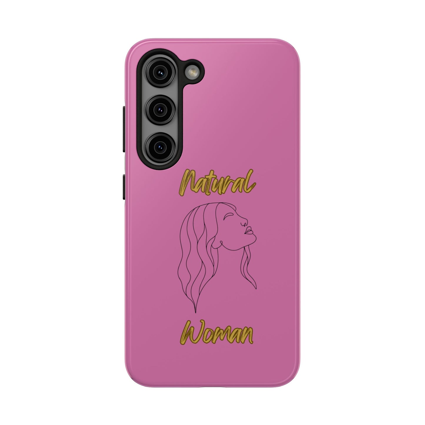 Natural Woman Breeze On Face (BL)Tough Phone Cases LIGHT PINK