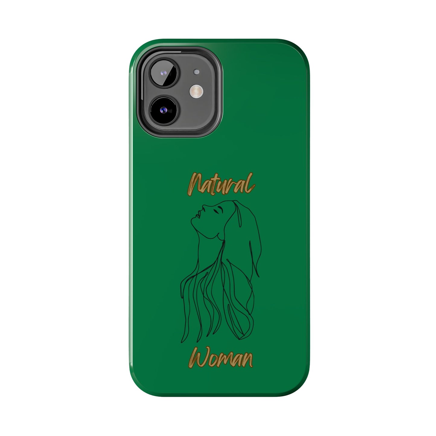 Natural Woman Appreciation (BL) Tough Phone Cases DARK GREEN