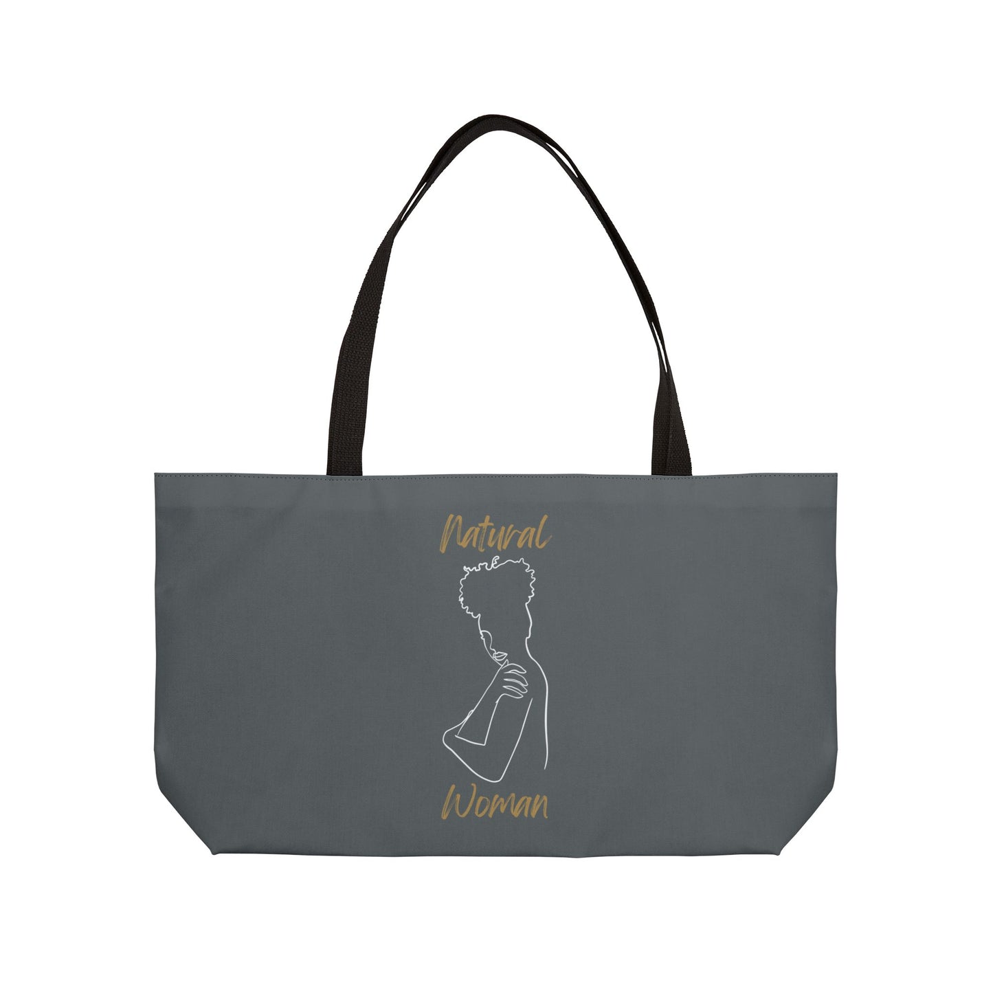 Natural Woman Sassy (WL) Weekender Tote Bag DARK GREY