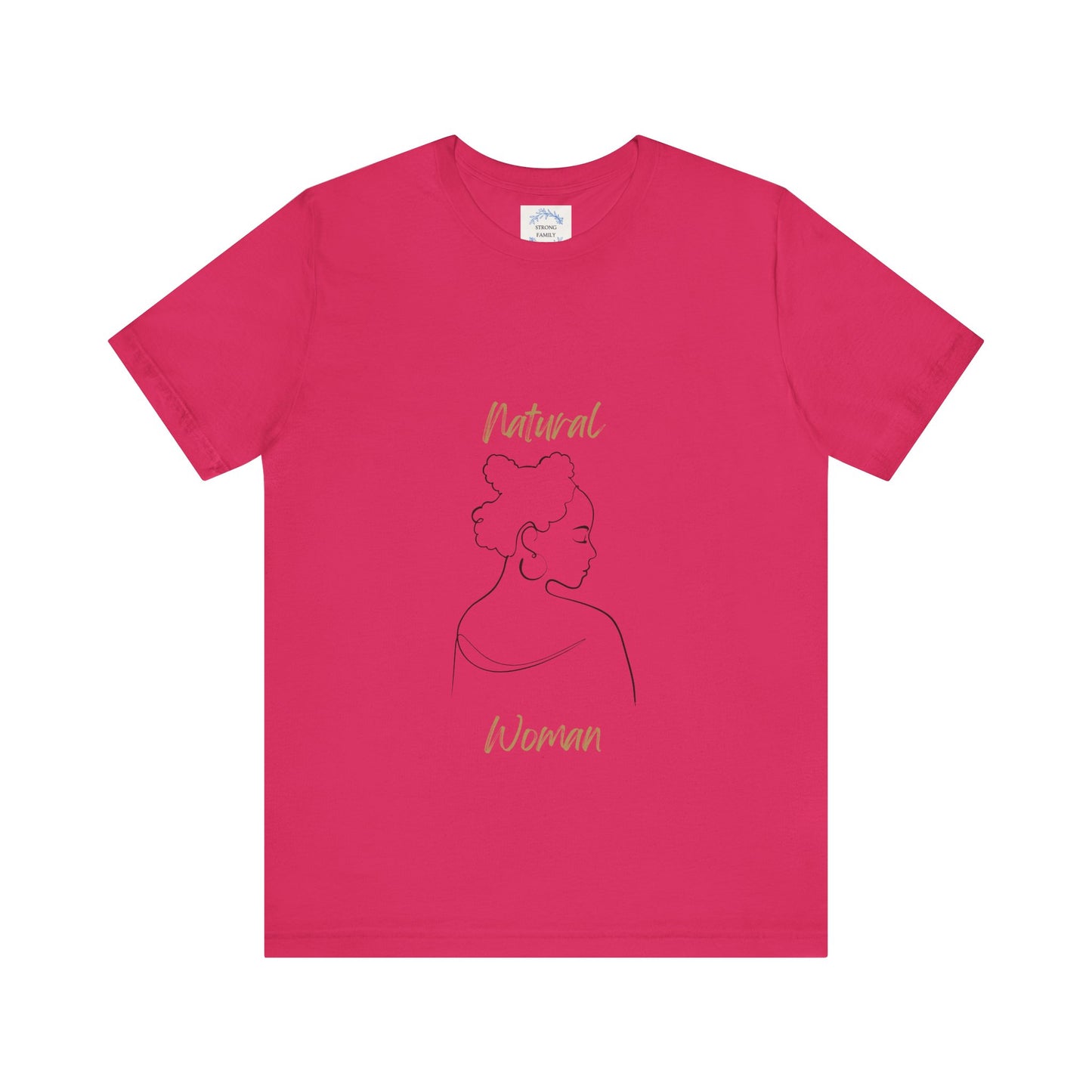 Natural Woman Twists (BL) Short Sleeve T-Shirt