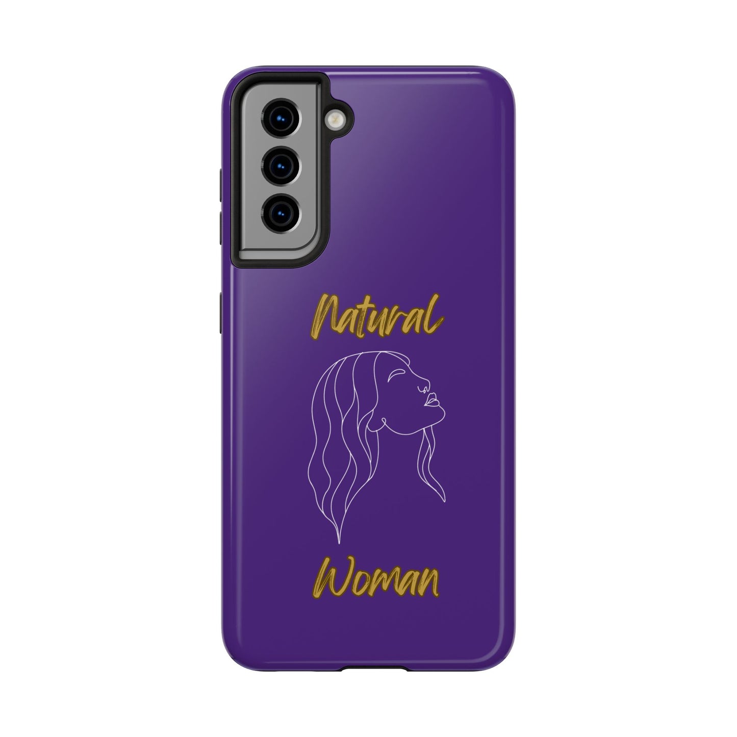 Natural Woman Breeze On Face (WL)Tough Phone Cases PURPLE